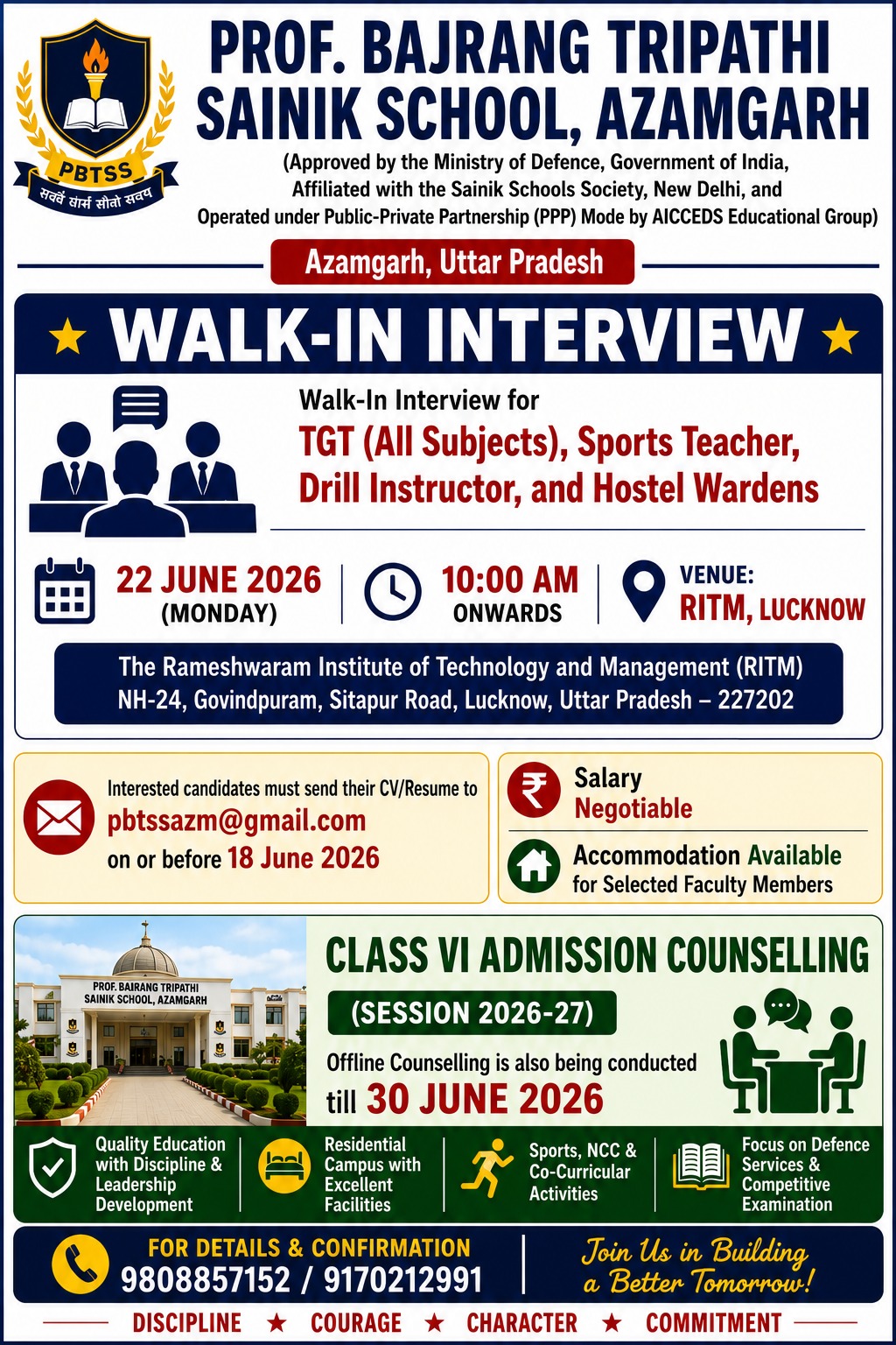 Walk-in Interview